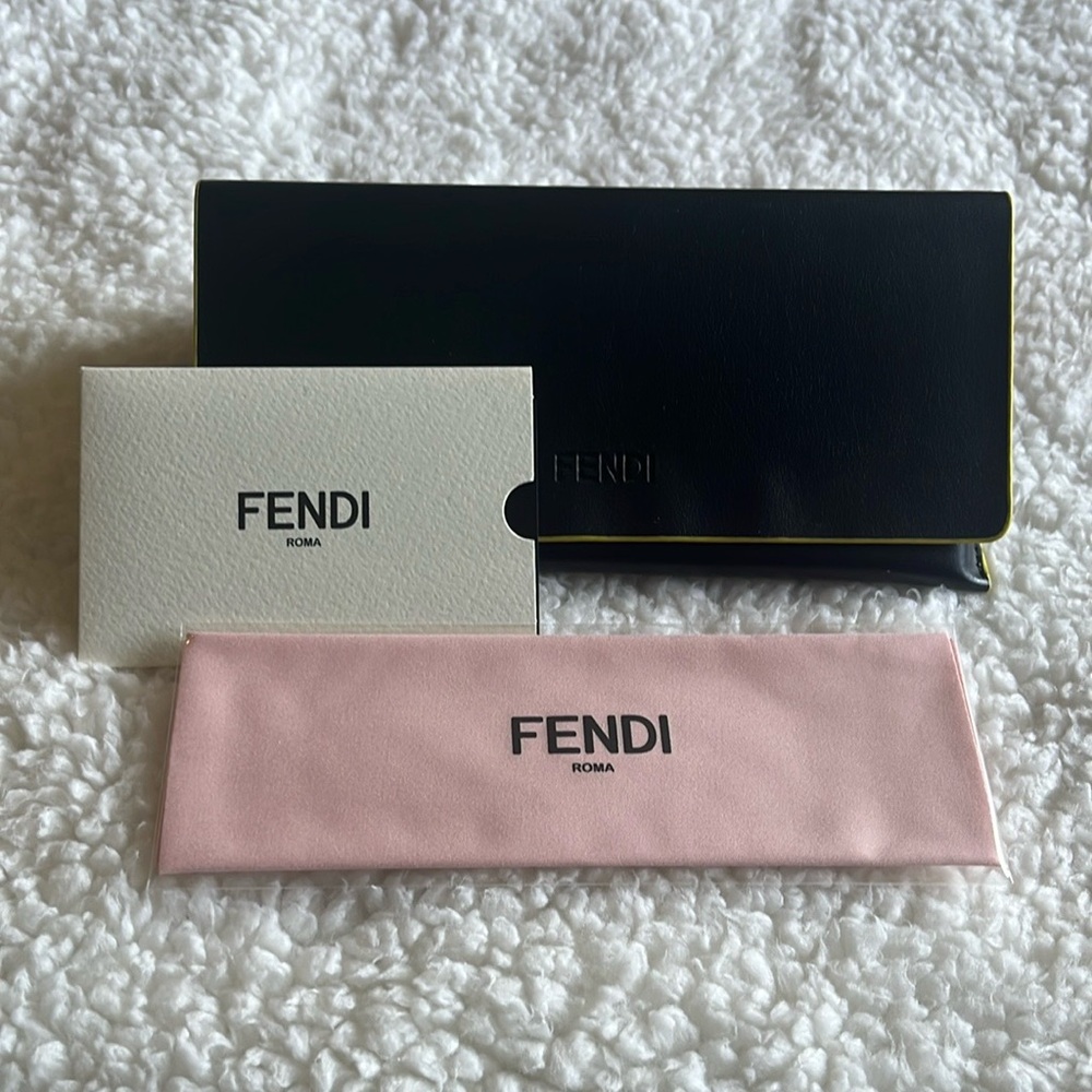 Fendi Black Sunglass Case